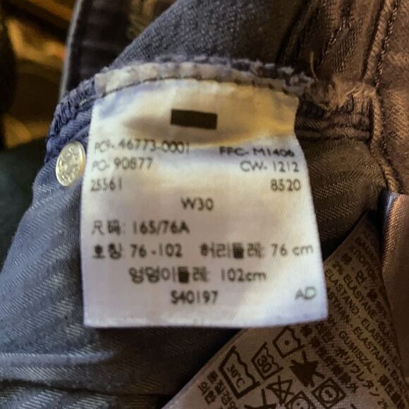 Levi's Demi Curve Silhouette Indigo Crop Jeans W30 - Picture 16 of 16